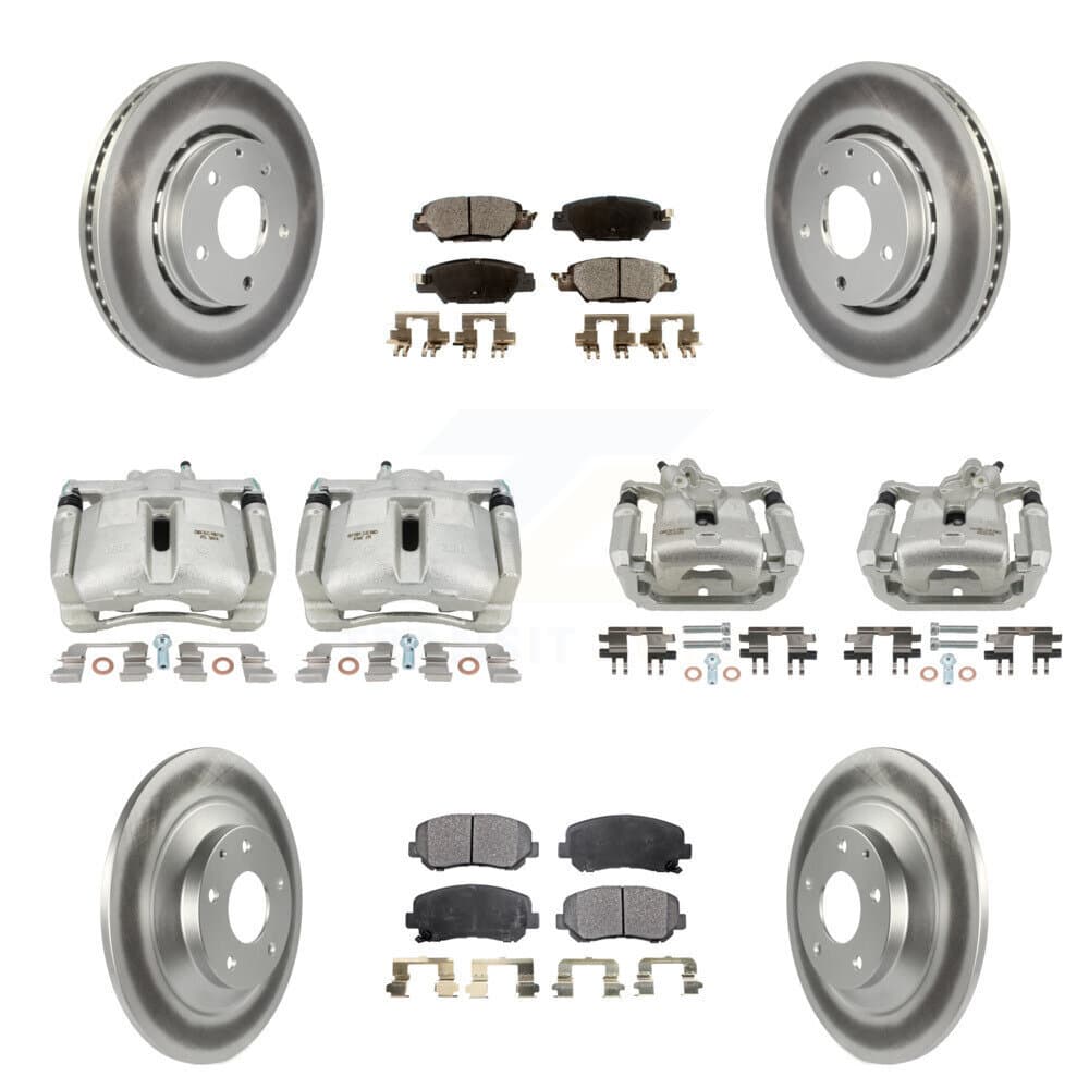Transit Auto - KCG-100928T - Front and Rear Disc Brake Kits image 1