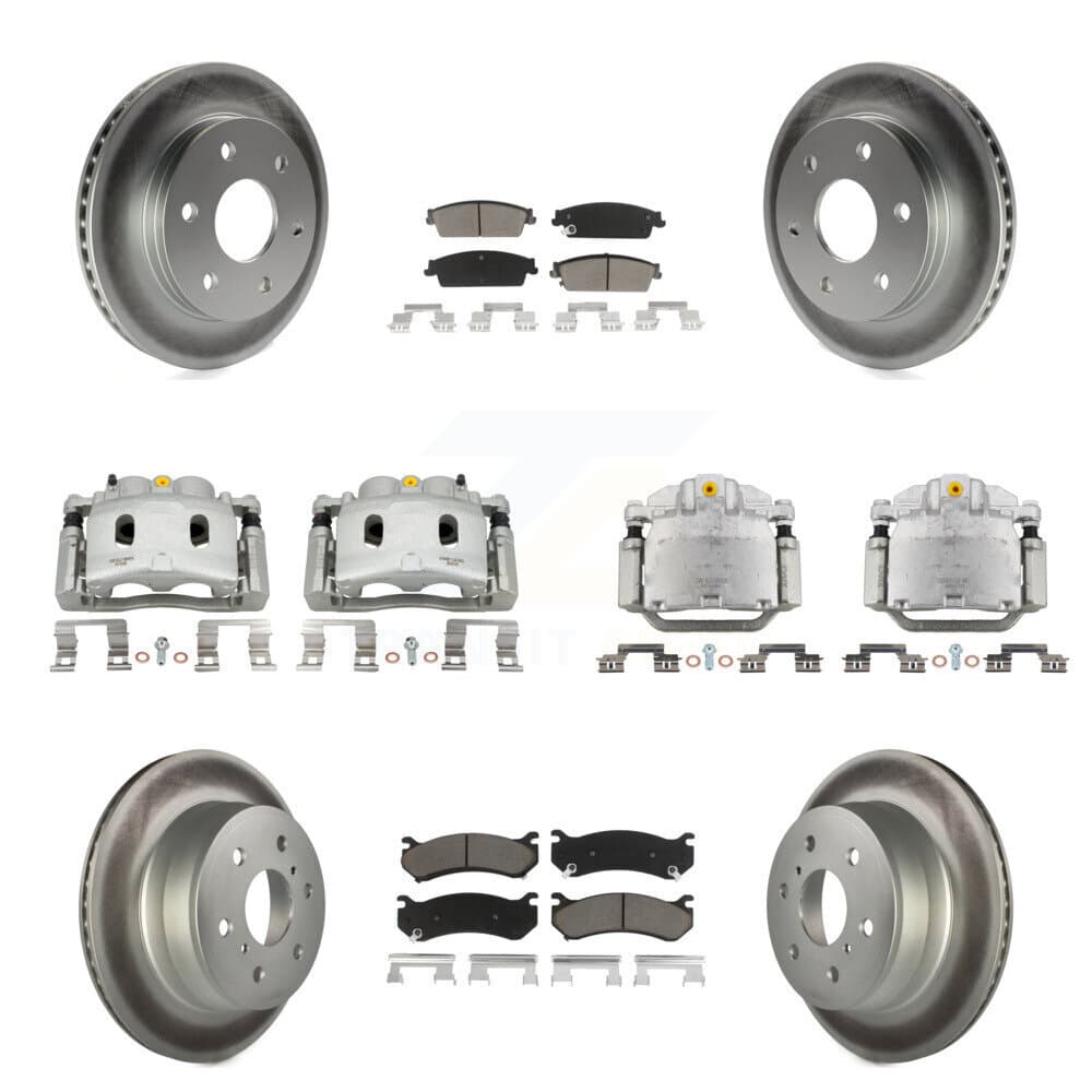 Transit Auto - KCG-100933C - Front and Rear Disc Brake Kits image 1