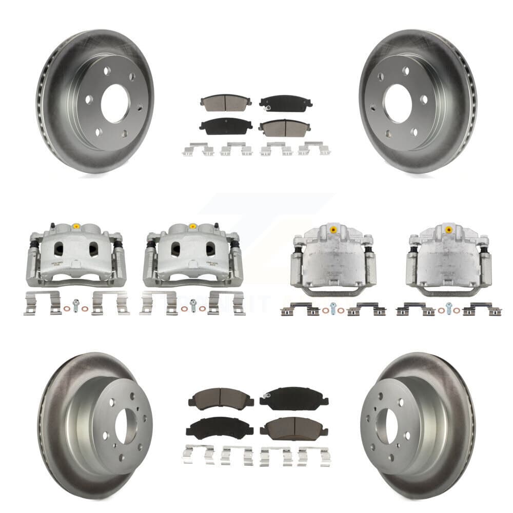 Transit Auto - KCG-100934C - Front and Rear Disc Brake Kits image 1