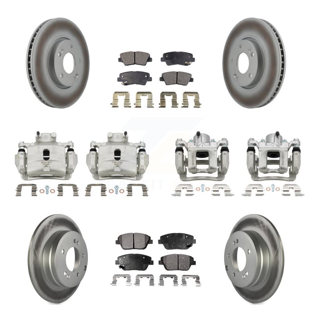 Transit Auto - KCG-100936P - Front and Rear Disc Brake Kits image 1