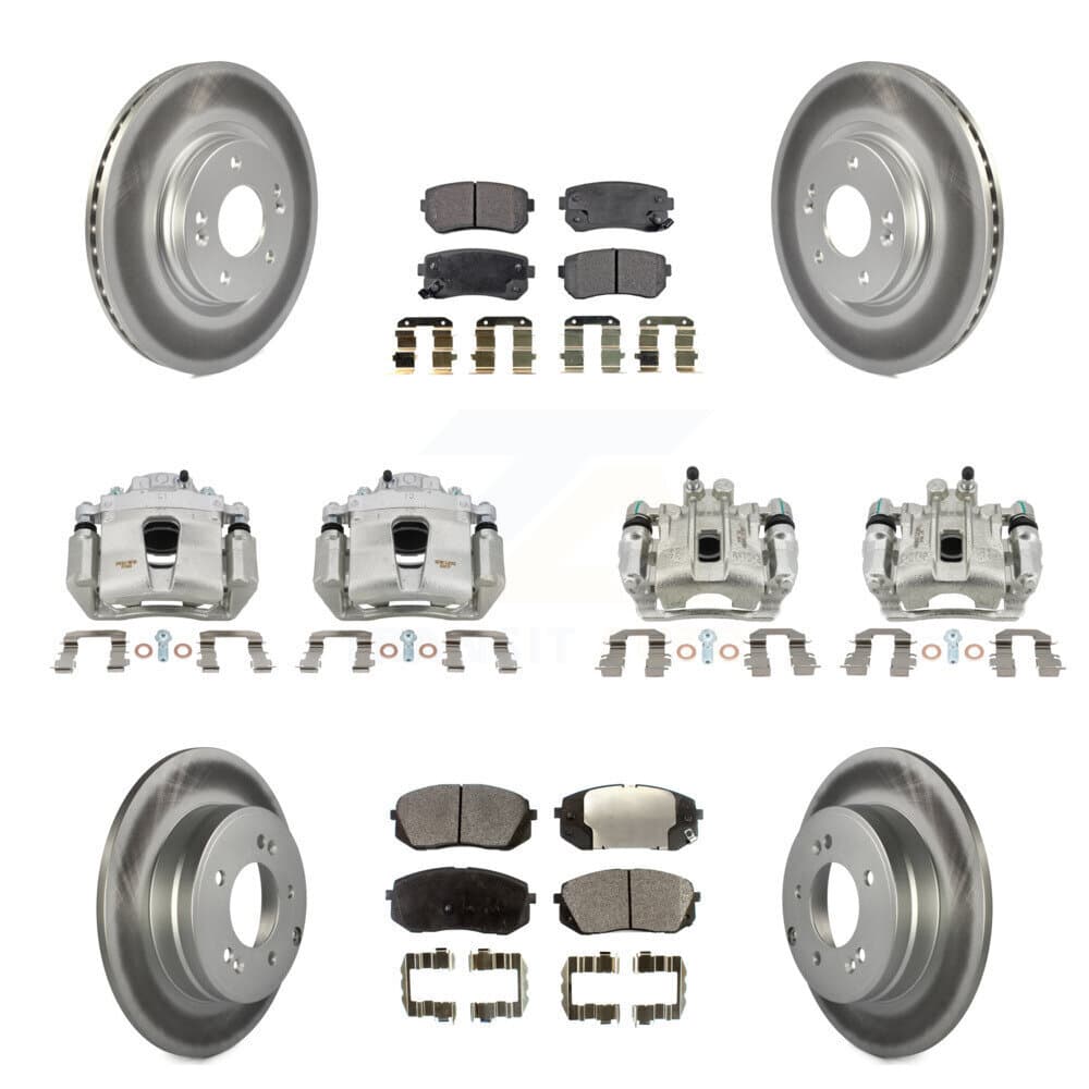 Transit Auto - KCG-100939P - Front and Rear Disc Brake Kits image 1