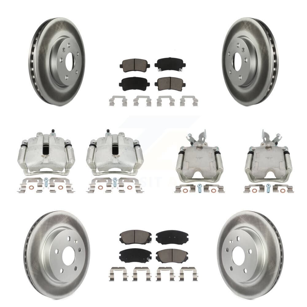 Transit Auto - KCG-100940C - Front and Rear Disc Brake Kits image 1