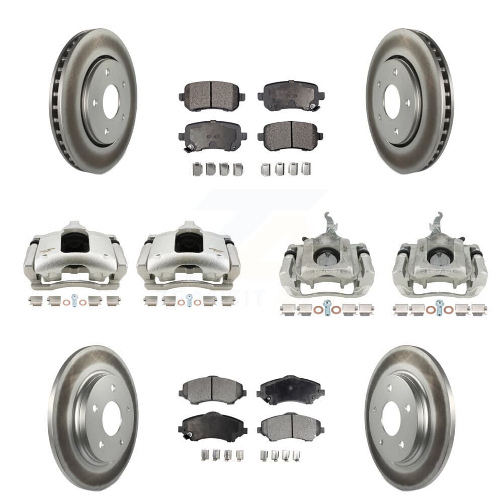 Transit Auto - KCG-100940T - Front and Rear Disc Brake Kits image 1