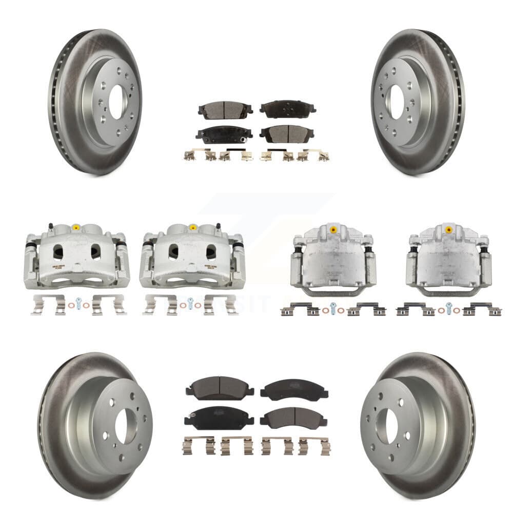 Transit Auto - KCG-100942T - Front and Rear Disc Brake Kits image 1