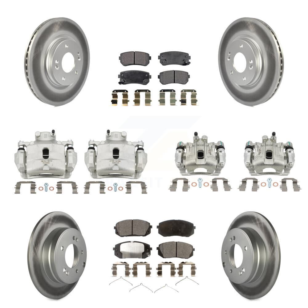 Transit Auto - KCG-100943P - Front and Rear Disc Brake Kits image 1