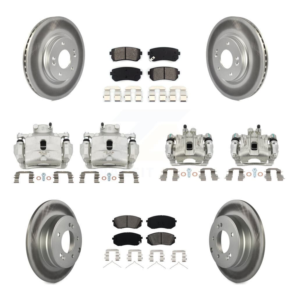 Transit Auto - KCG-100943S - Front and Rear Disc Brake Kits image 1