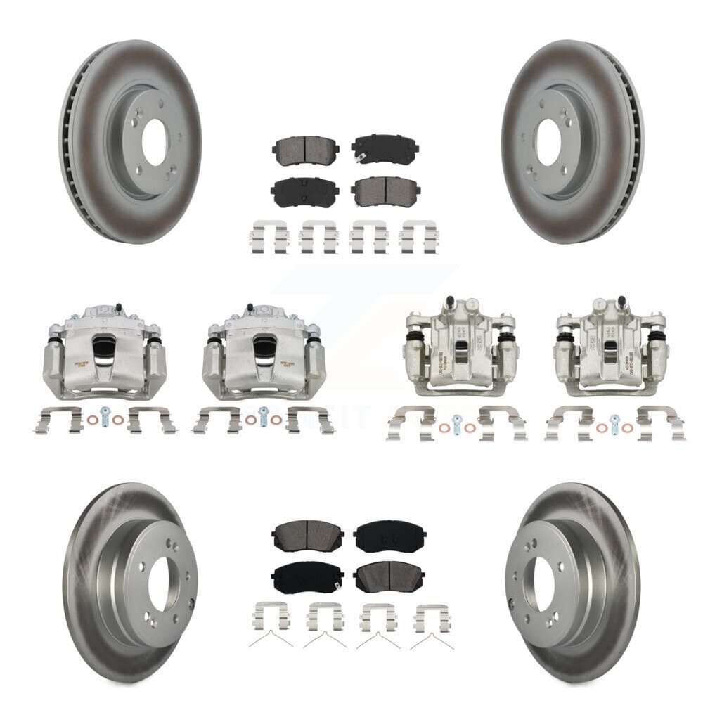 Transit Auto - KCG-100944S - Front and Rear Disc Brake Kits image 1