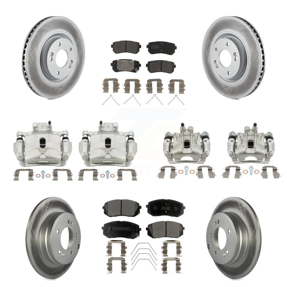 Transit Auto - KCG-100945P - Front and Rear Disc Brake Kits image 1