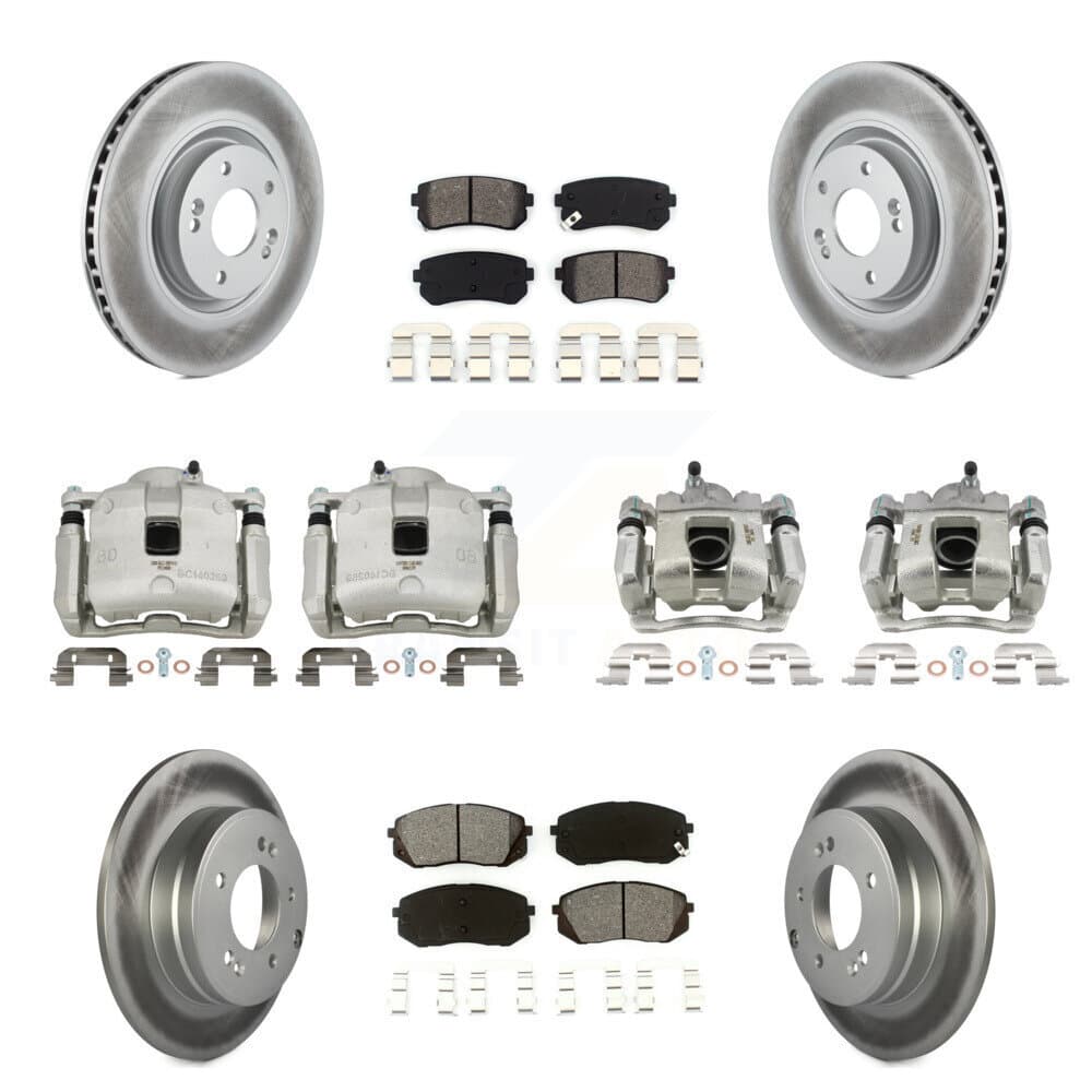 Transit Auto - KCG-100949S - Front and Rear Disc Brake Kits image 1
