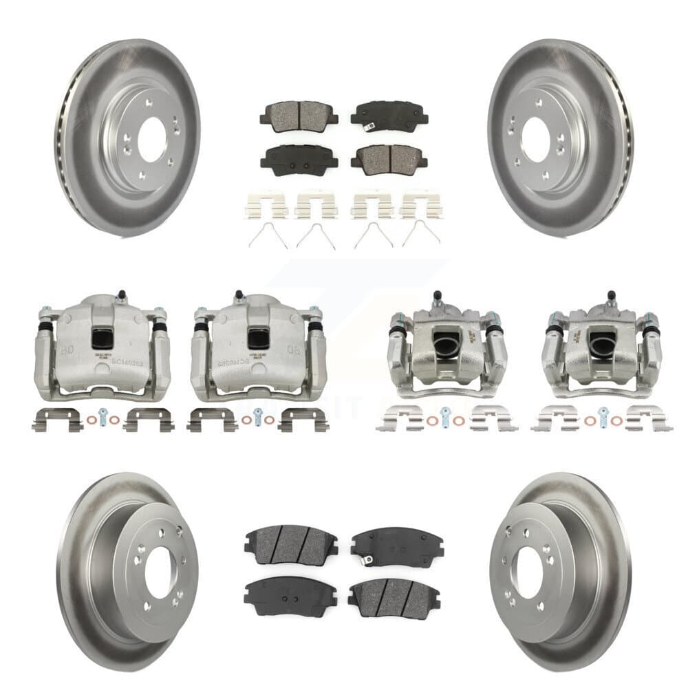 Transit Auto - KCG-100950S - Front and Rear Disc Brake Kits image 1