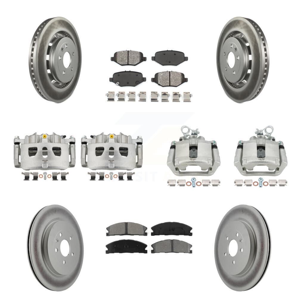 Transit Auto - KCG-100952S - Front and Rear Disc Brake Kits image 1