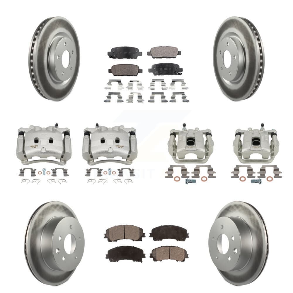 Transit Auto - KCG-100953P - Front and Rear Disc Brake Kits image 1
