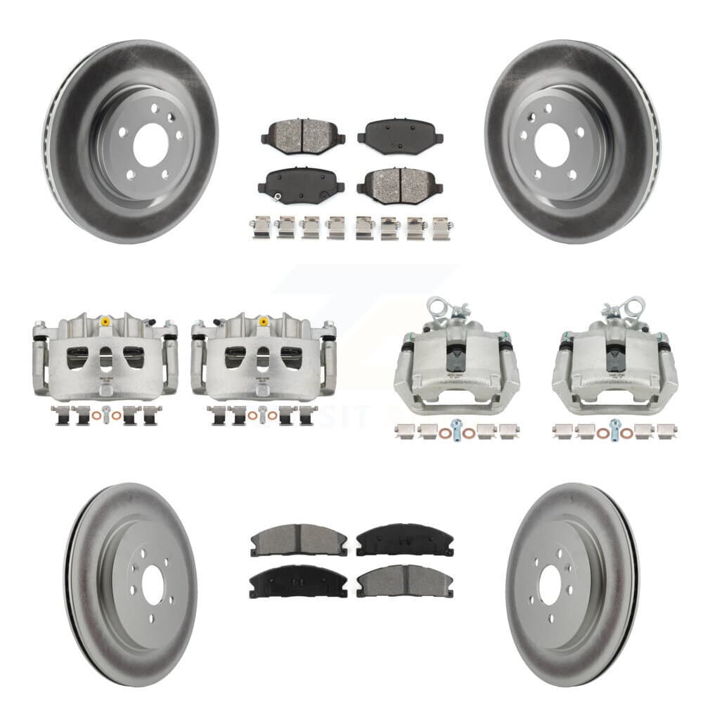 Transit Auto - KCG-100953S - Front and Rear Disc Brake Kits image 1
