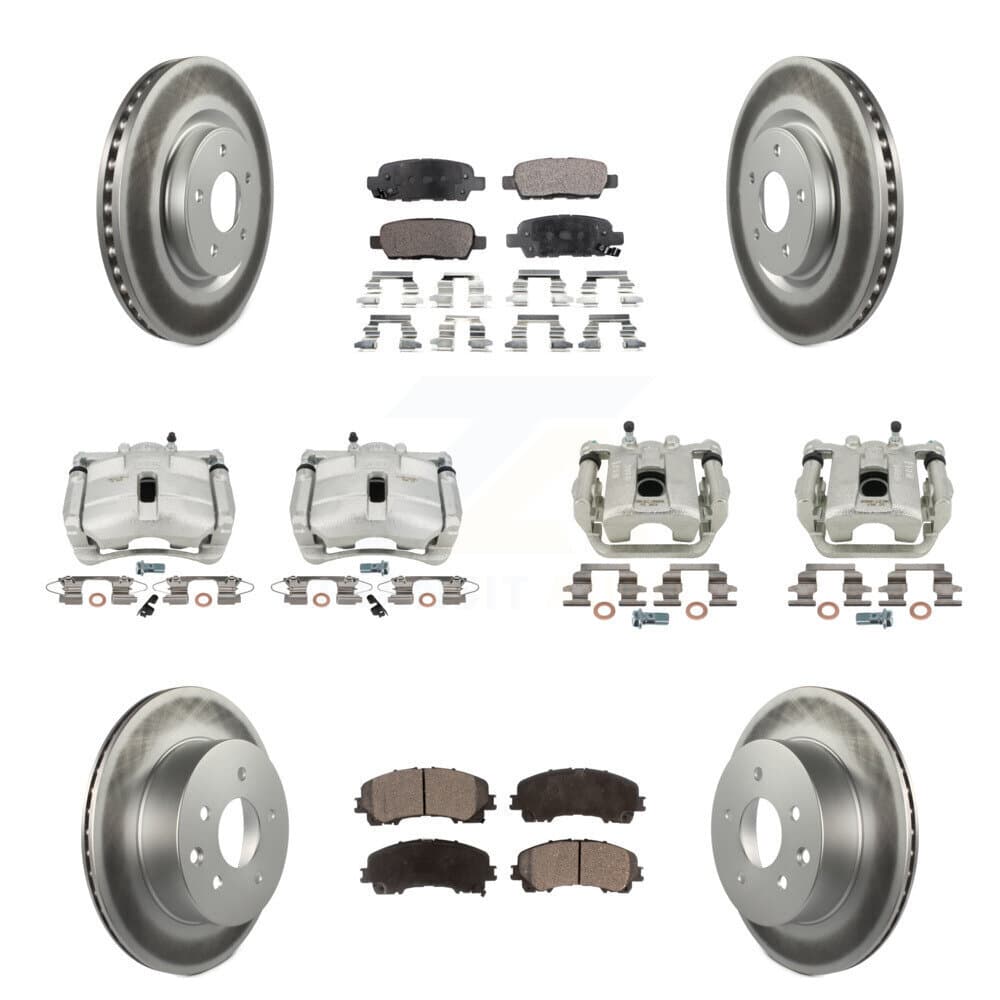 Transit Auto - KCG-100955P - Front and Rear Disc Brake Kits image 1