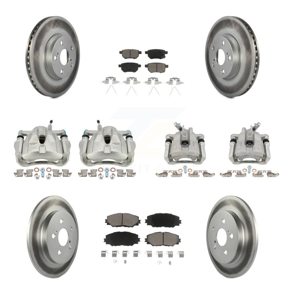 Transit Auto - KCG-100958C - Front and Rear Disc Brake Kits image 1