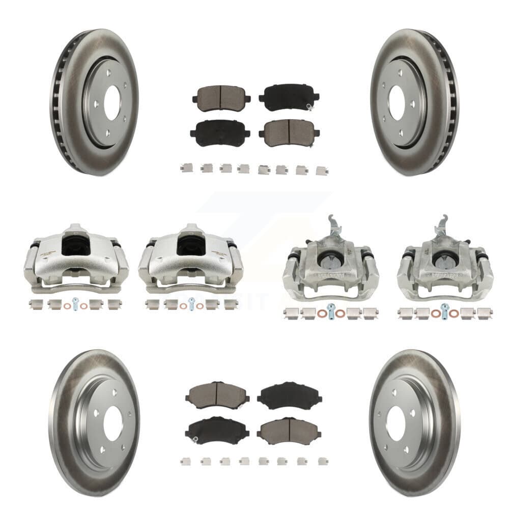 Transit Auto - KCG-100961C - Front and Rear Disc Brake Kits image 1