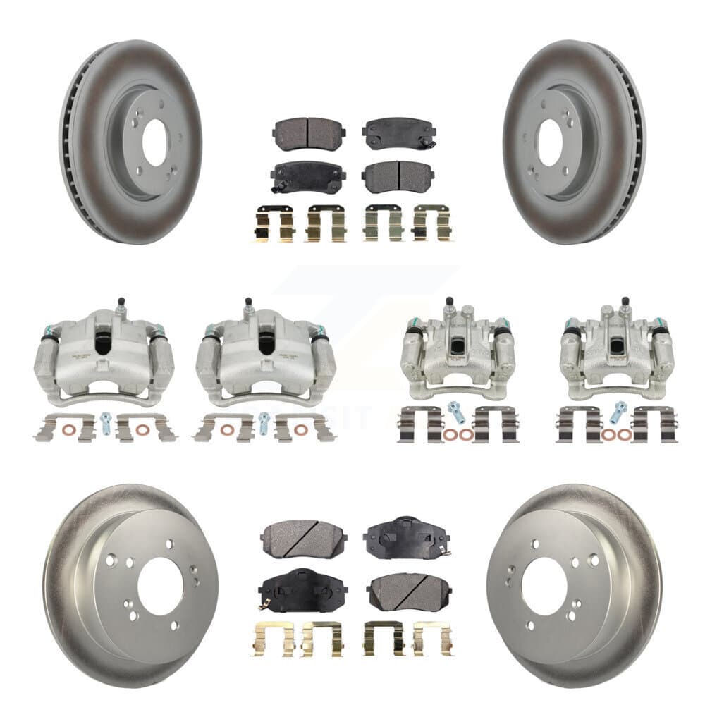 Transit Auto - KCG-100967P - Front and Rear Disc Brake Kits image 1