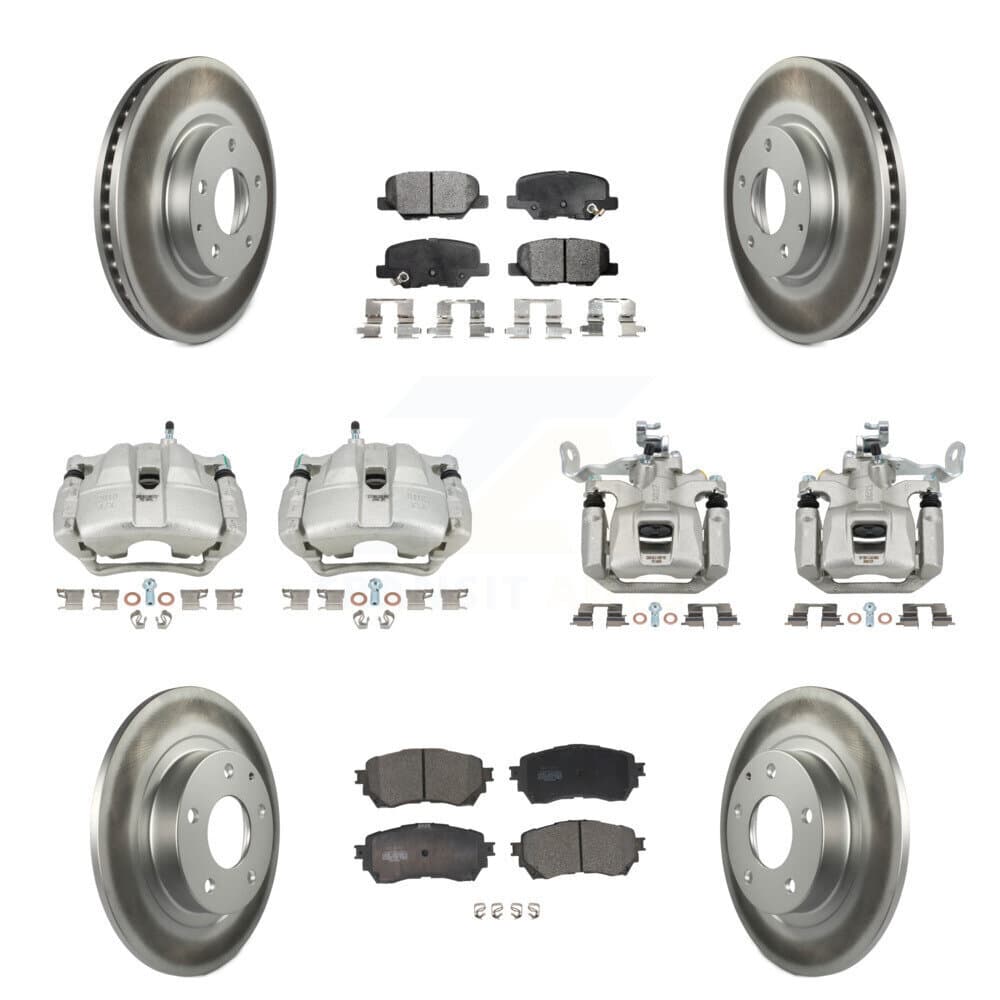 Transit Auto - KCG-100969T - Front and Rear Disc Brake Kits image 1