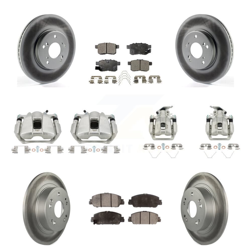 Transit Auto - KCG-100972T - Front and Rear Disc Brake Kits image 1