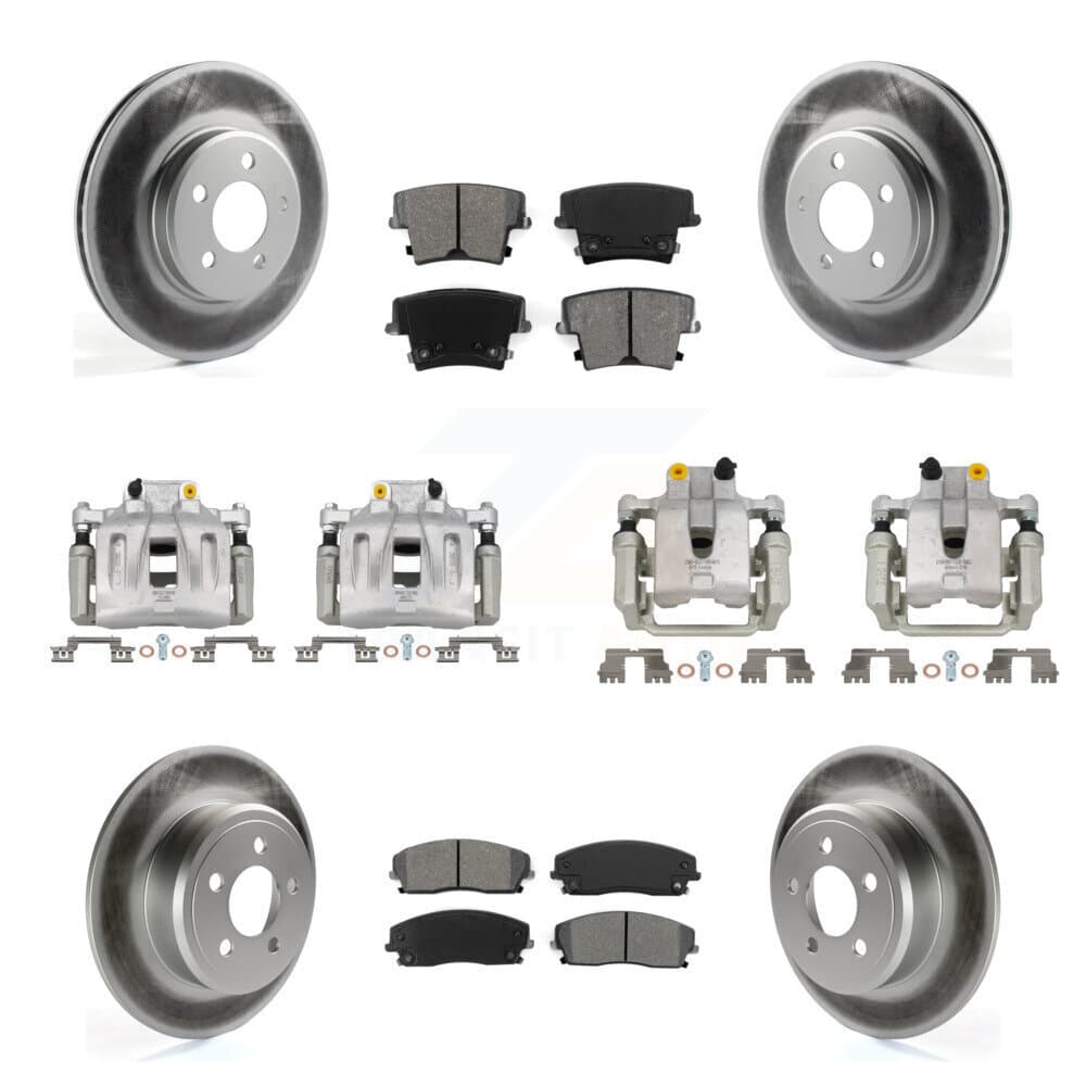 Transit Auto - KCG-100974S - Front and Rear Disc Brake Kits image 1