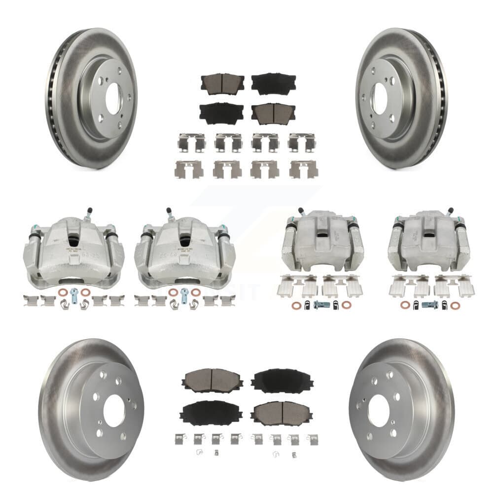 Transit Auto - KCG-100975C - Front and Rear Disc Brake Kits image 1