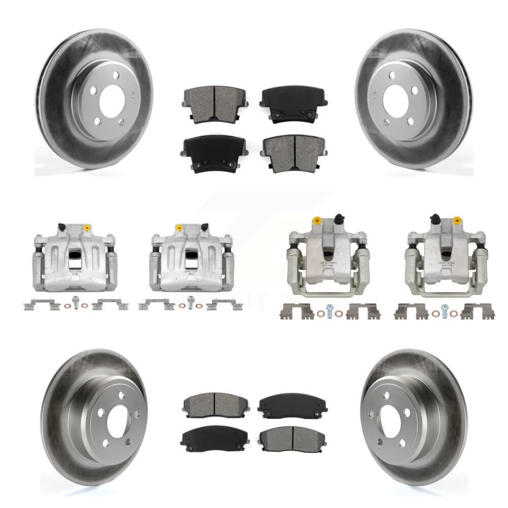 Transit Auto - KCG-100975S - Front and Rear Disc Brake Kits image 1