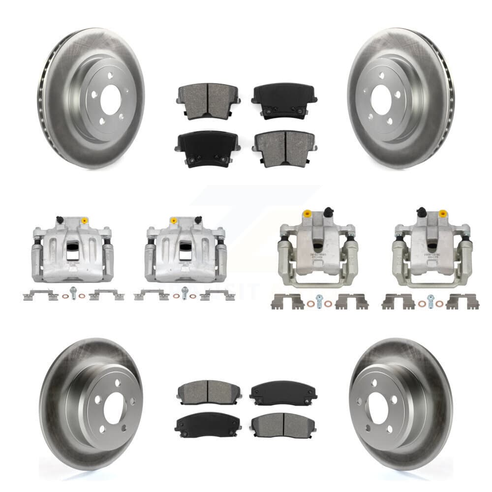 Transit Auto - KCG-100976S - Front and Rear Disc Brake Kits image 1