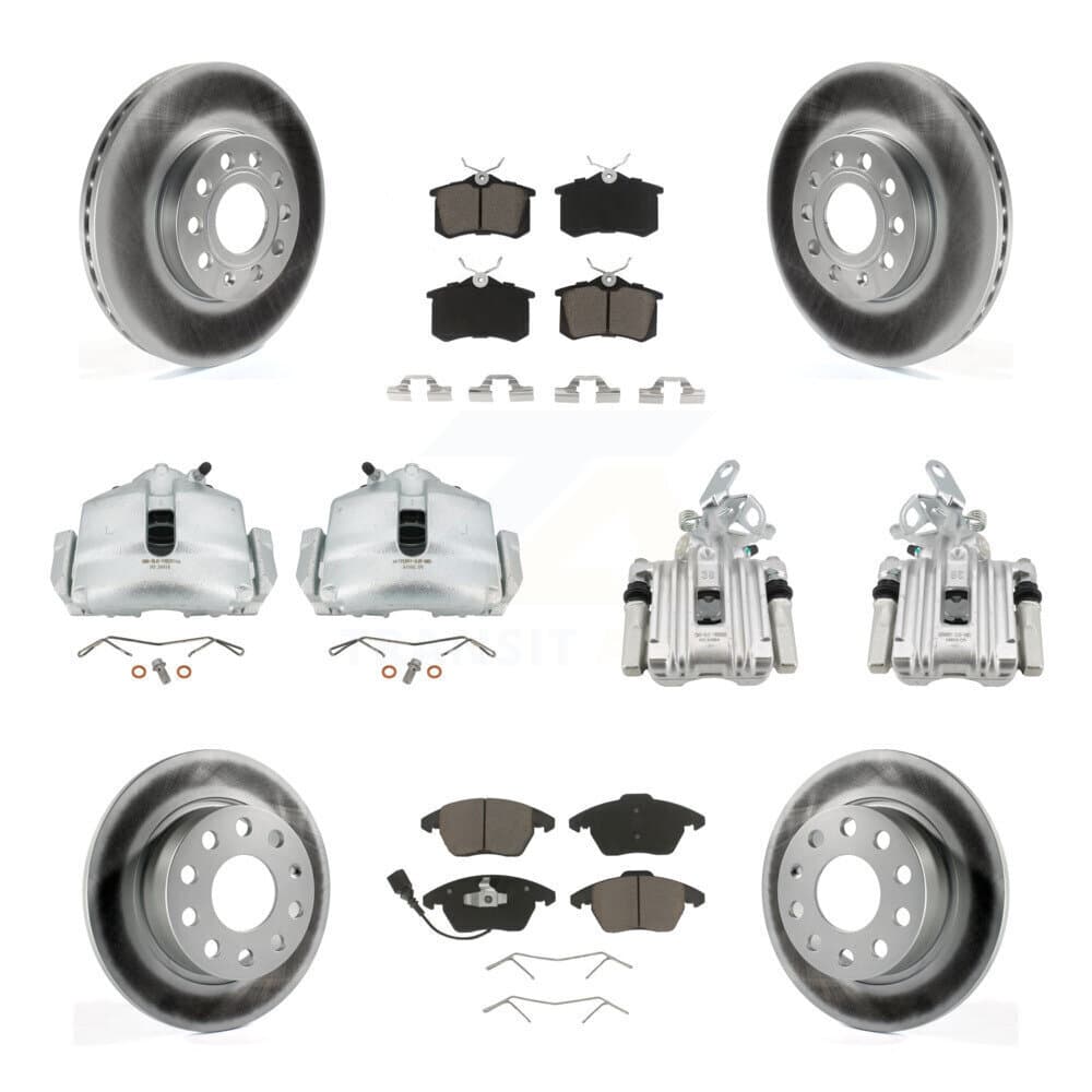 Transit Auto - KCG-100980C - Front and Rear Disc Brake Kits image 1