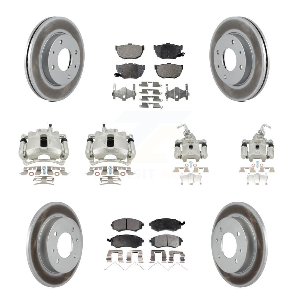 Transit Auto - KCG-100980P - Front and Rear Disc Brake Kits image 1