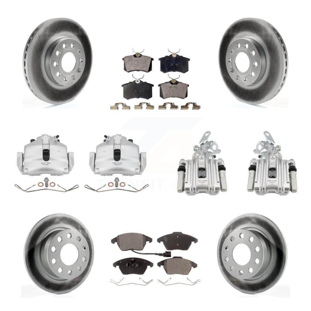 Transit Auto - KCG-100983T - Front and Rear Disc Brake Kits image 1