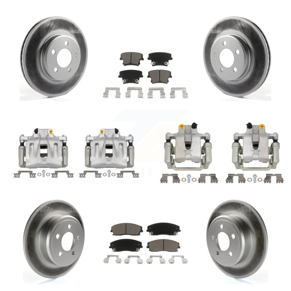 Transit Auto - KCG-100986C - Front and Rear Disc Brake Kits image 1