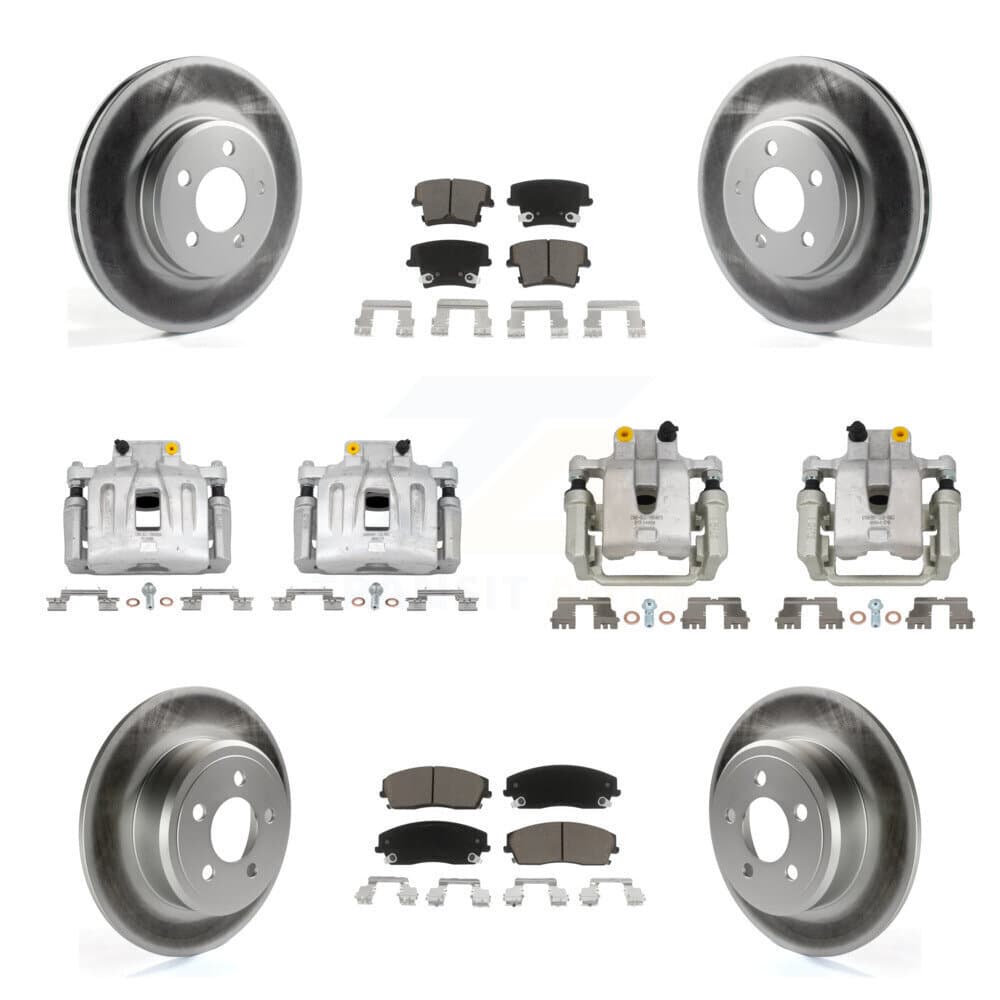 Transit Auto - KCG-100987C - Front and Rear Disc Brake Kits image 1