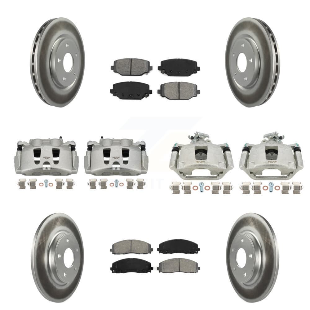 Transit Auto - KCG-100988S - Front and Rear Disc Brake Kits image 1