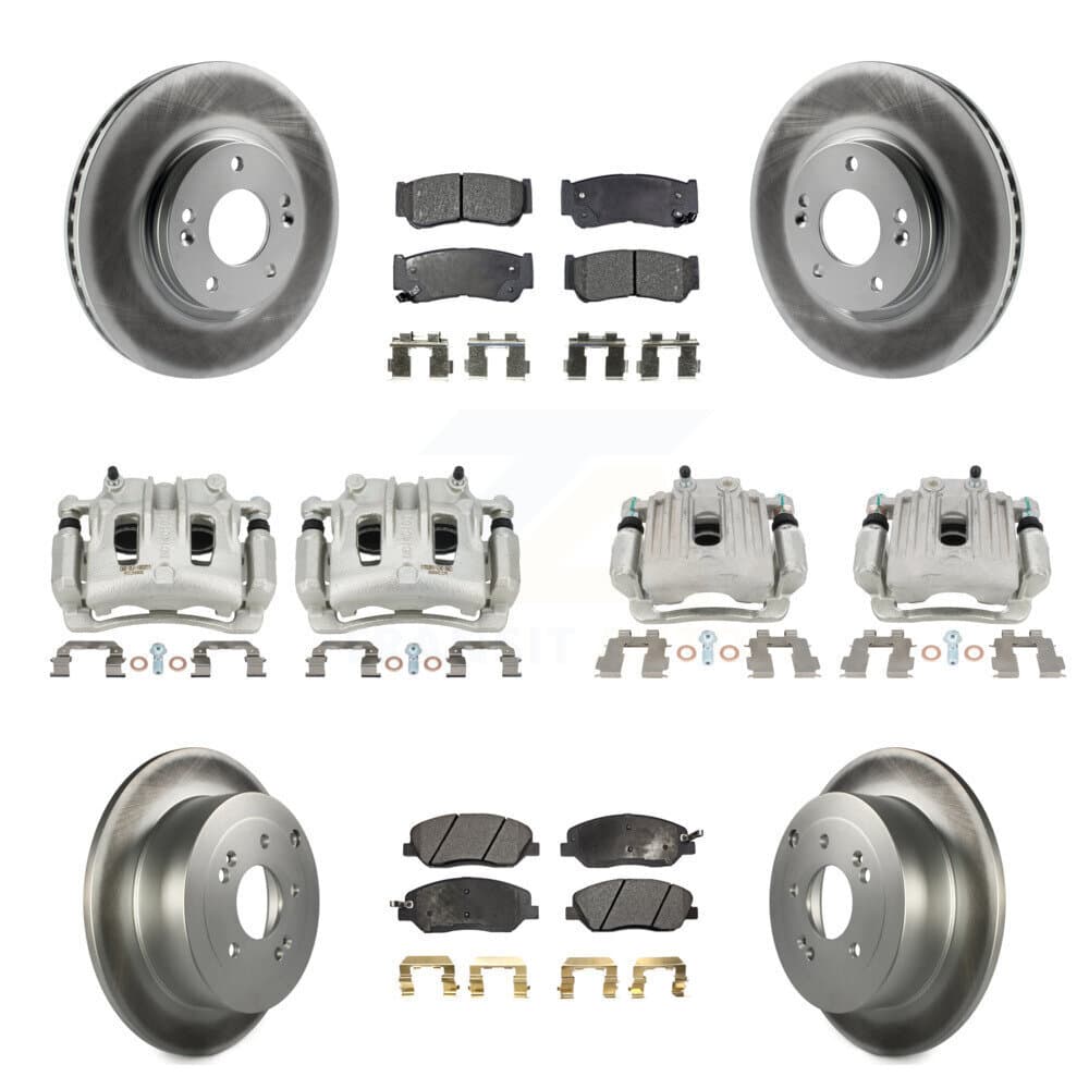 Transit Auto - KCG-100989P - Front and Rear Disc Brake Kits image 1