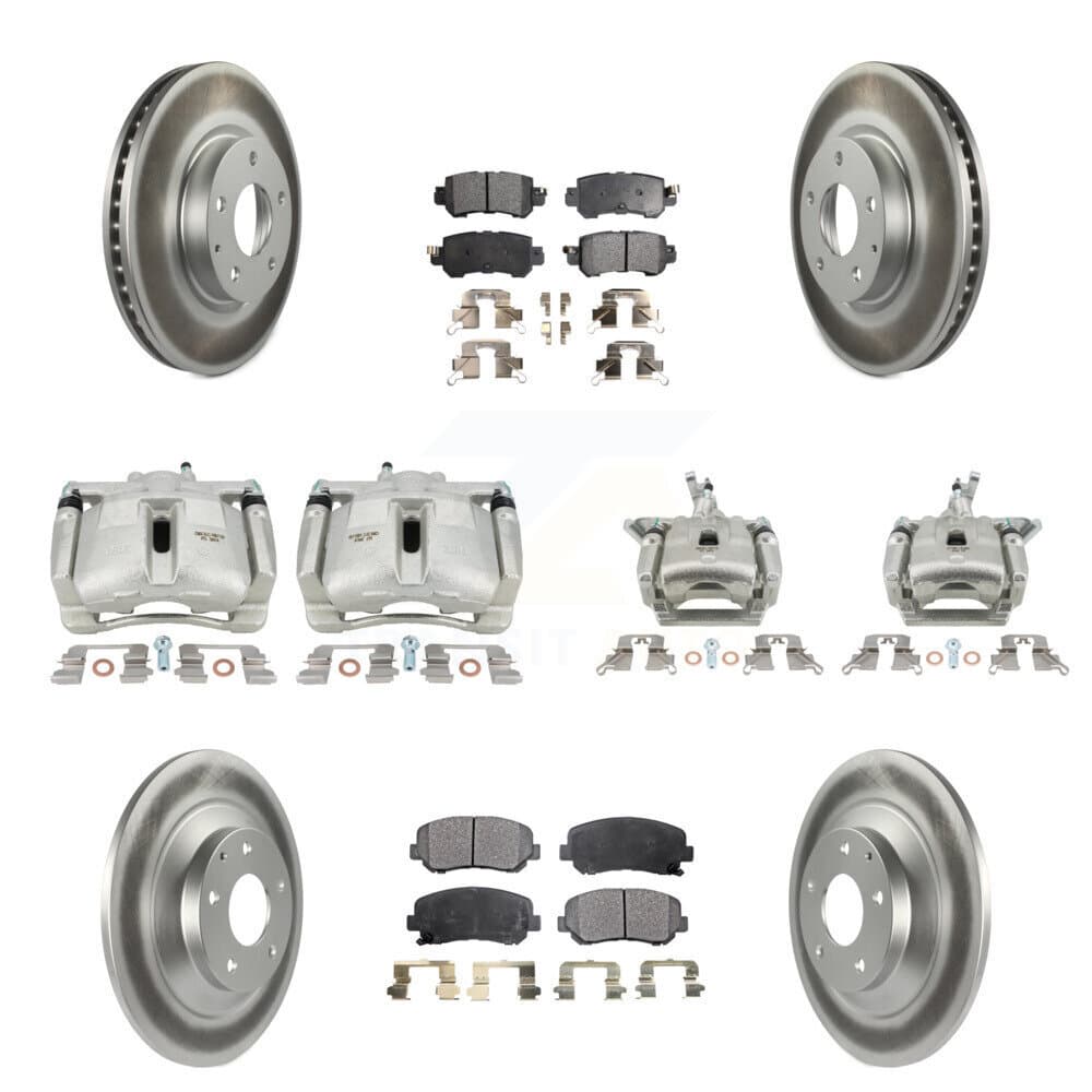 Transit Auto - KCG-100990T - Front and Rear Disc Brake Kits image 1
