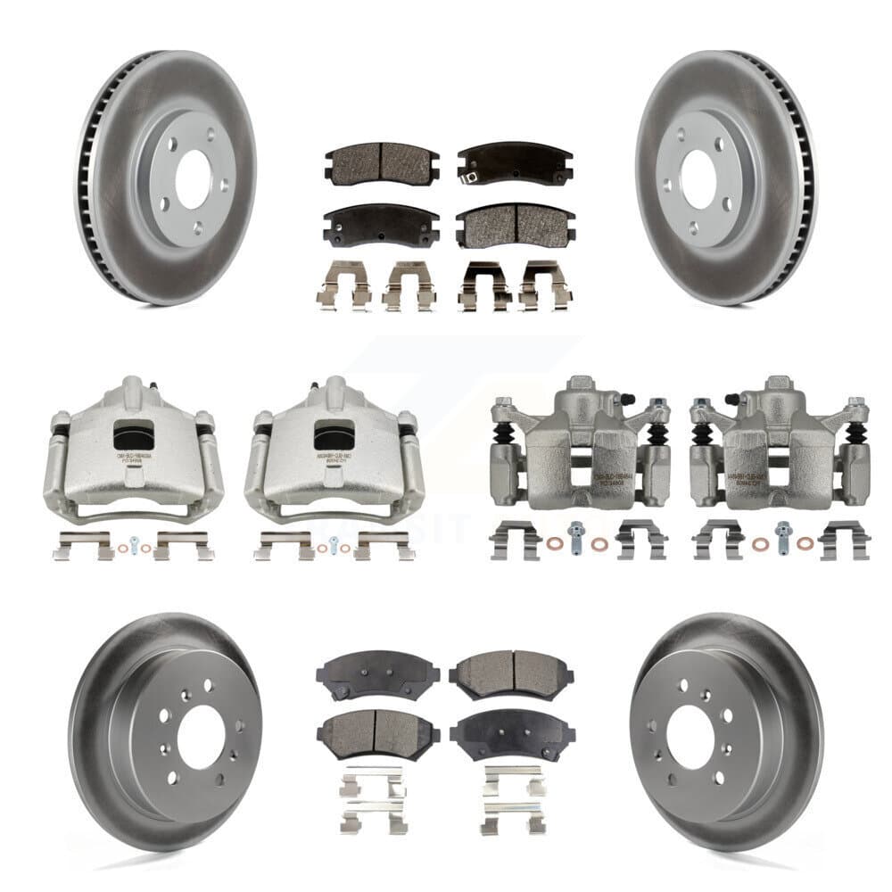 Transit Auto - KCG-100993P - Front and Rear Disc Brake Kits image 1