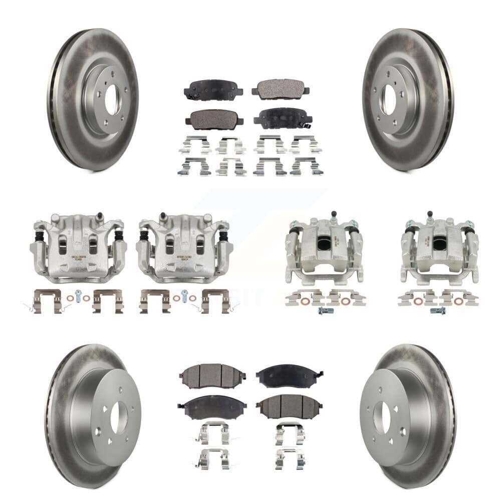 Transit Auto - KCG-101001P - Front and Rear Disc Brake Kits image 1