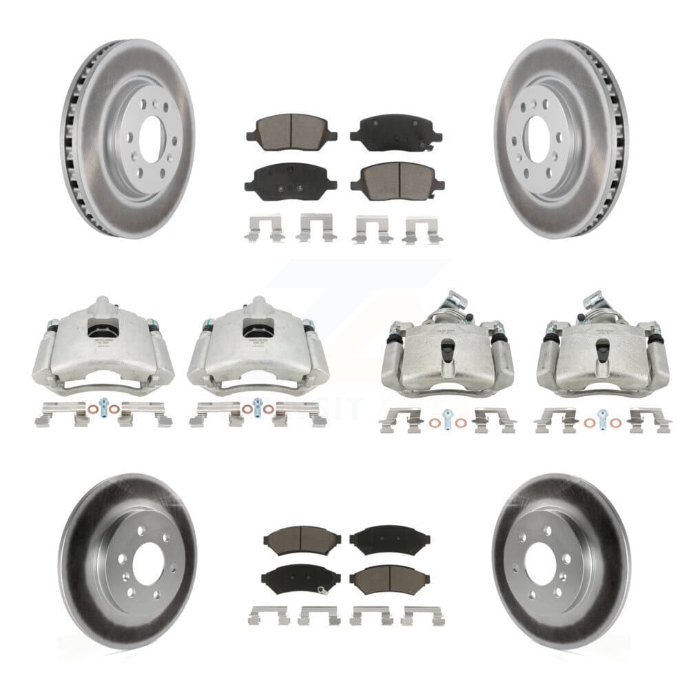 Transit Auto - KCG-101002C - Front and Rear Disc Brake Kits image 1