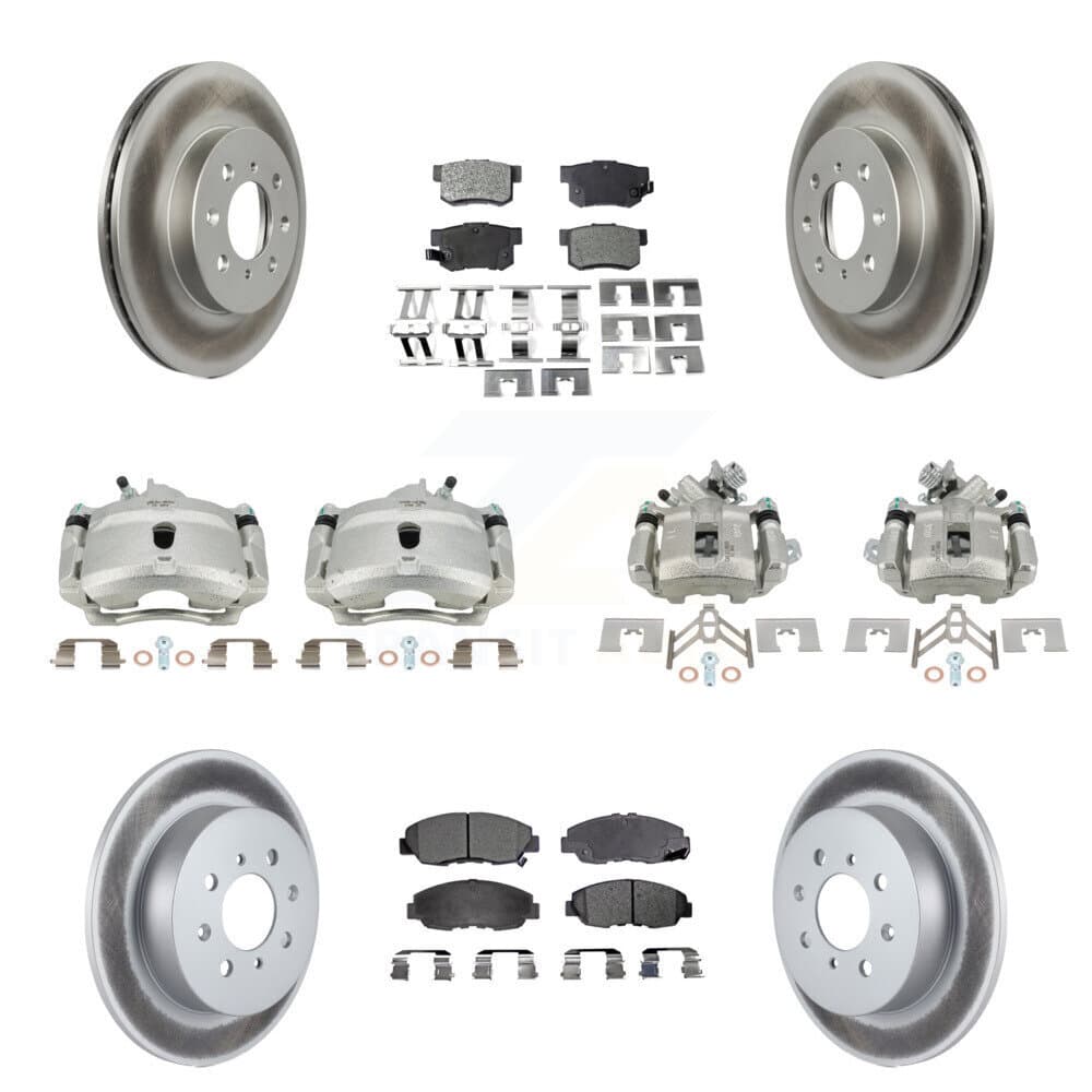 Transit Auto - KCG-101008P - Front and Rear Disc Brake Kits image 1