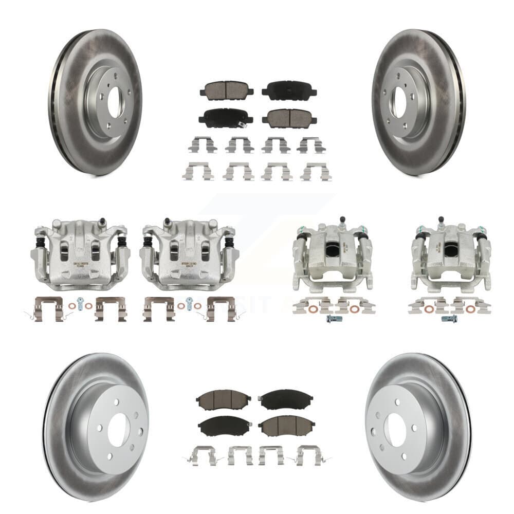 Transit Auto - KCG-101009C - Front and Rear Disc Brake Kits image 1