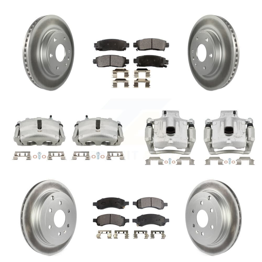 Transit Auto - KCG-101010P - Front and Rear Disc Brake Kits image 1