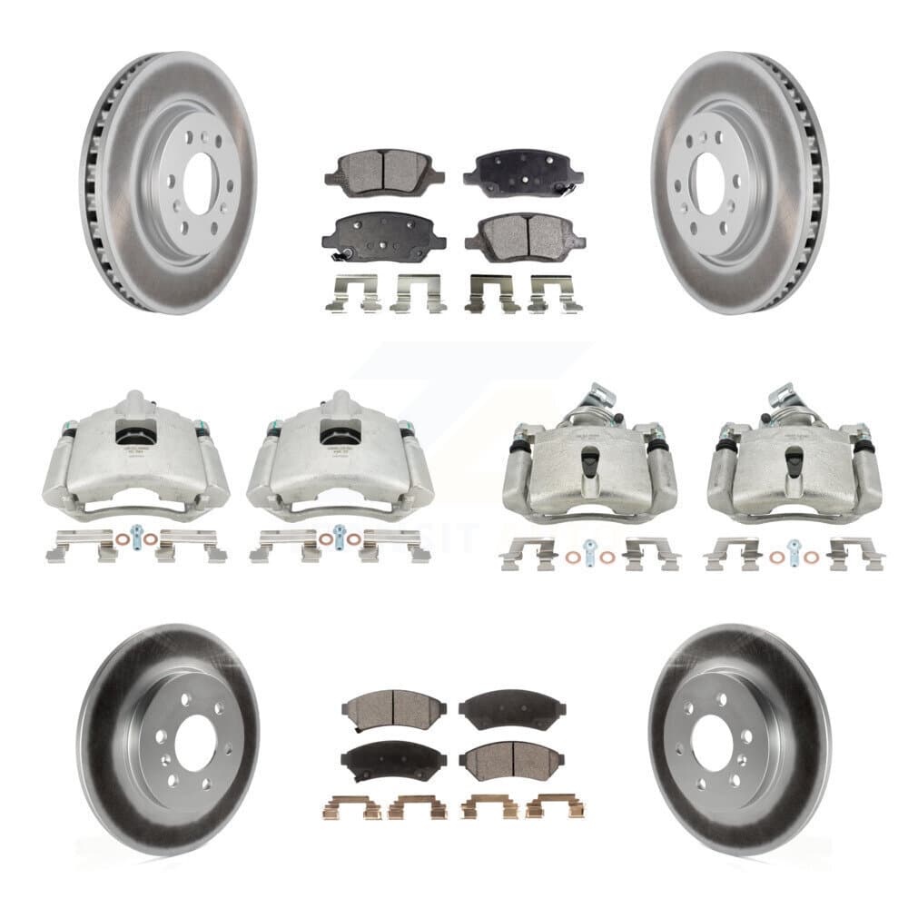 Transit Auto - KCG-101011P - Front and Rear Disc Brake Kits image 1