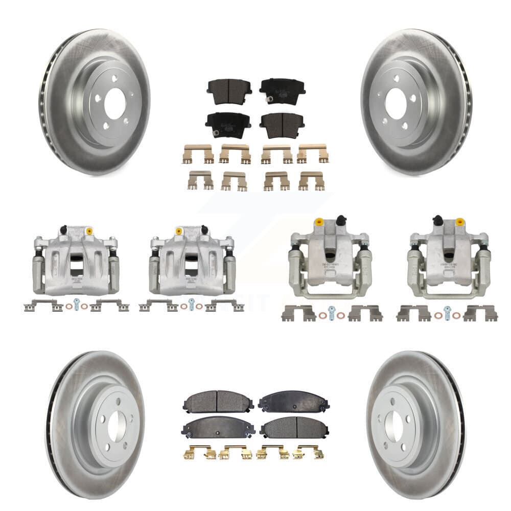 Transit Auto - KCG-101011T - Front and Rear Disc Brake Kits image 1