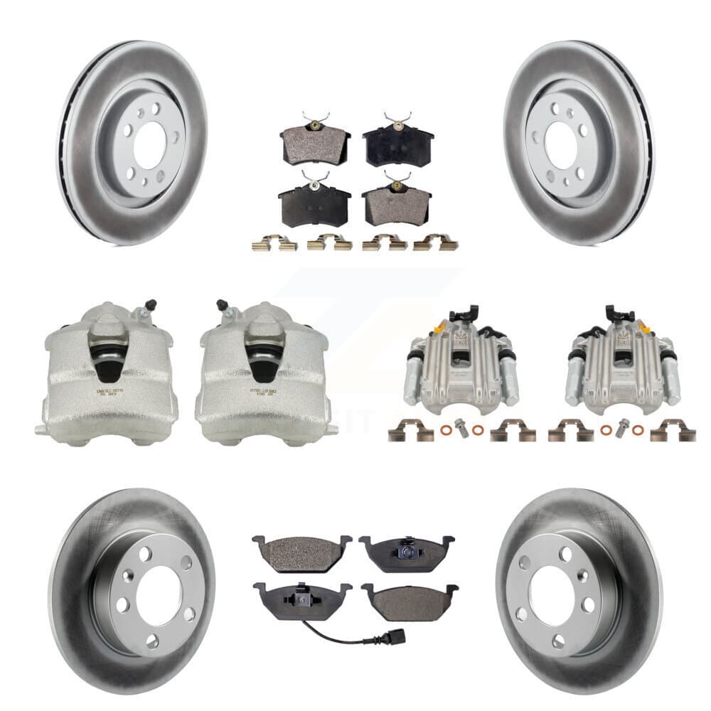 Transit Auto - KCG-101012P - Front and Rear Disc Brake Kits image 1