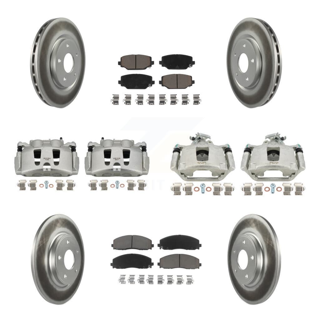 Transit Auto - KCG-101018C - Front and Rear Disc Brake Kits image 1
