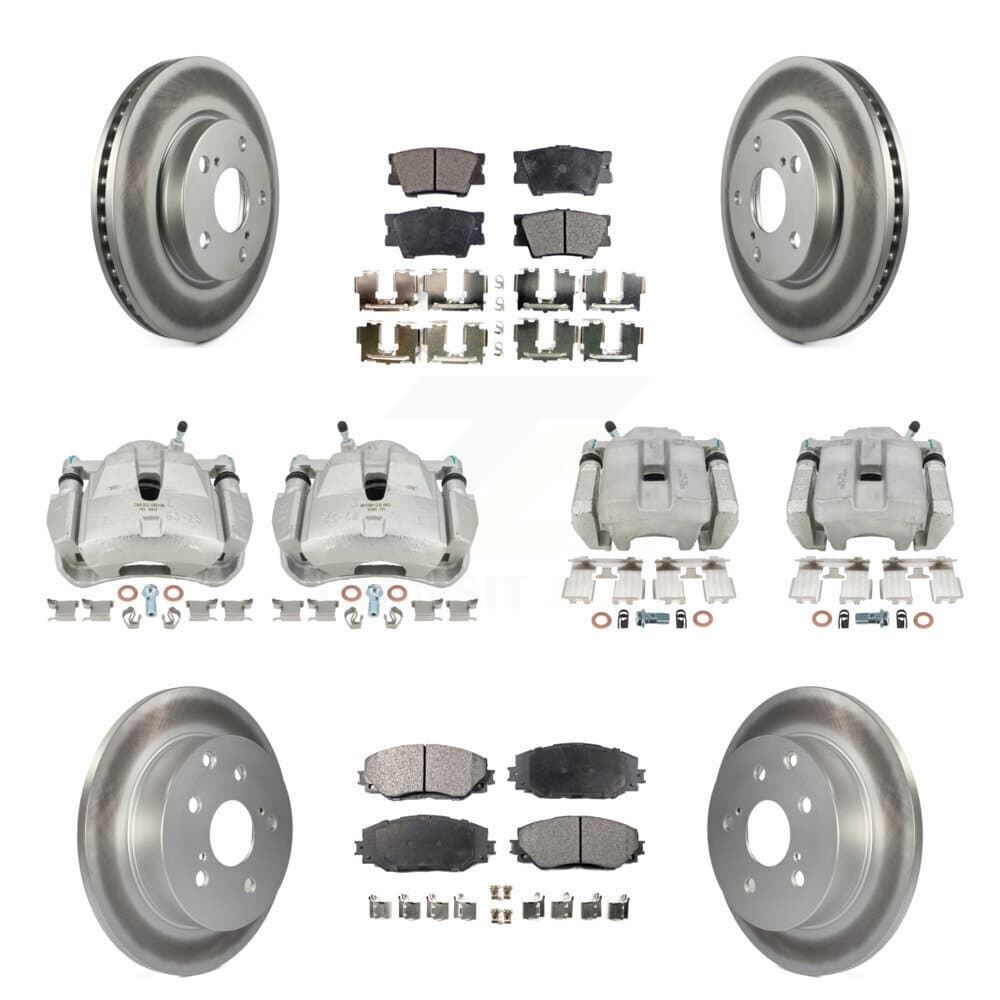 Transit Auto - KCG-101018P - Front and Rear Disc Brake Kits image 1