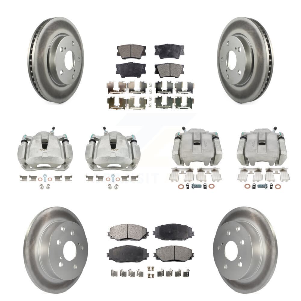 Transit Auto - KCG-101019P - Front and Rear Disc Brake Kits image 1