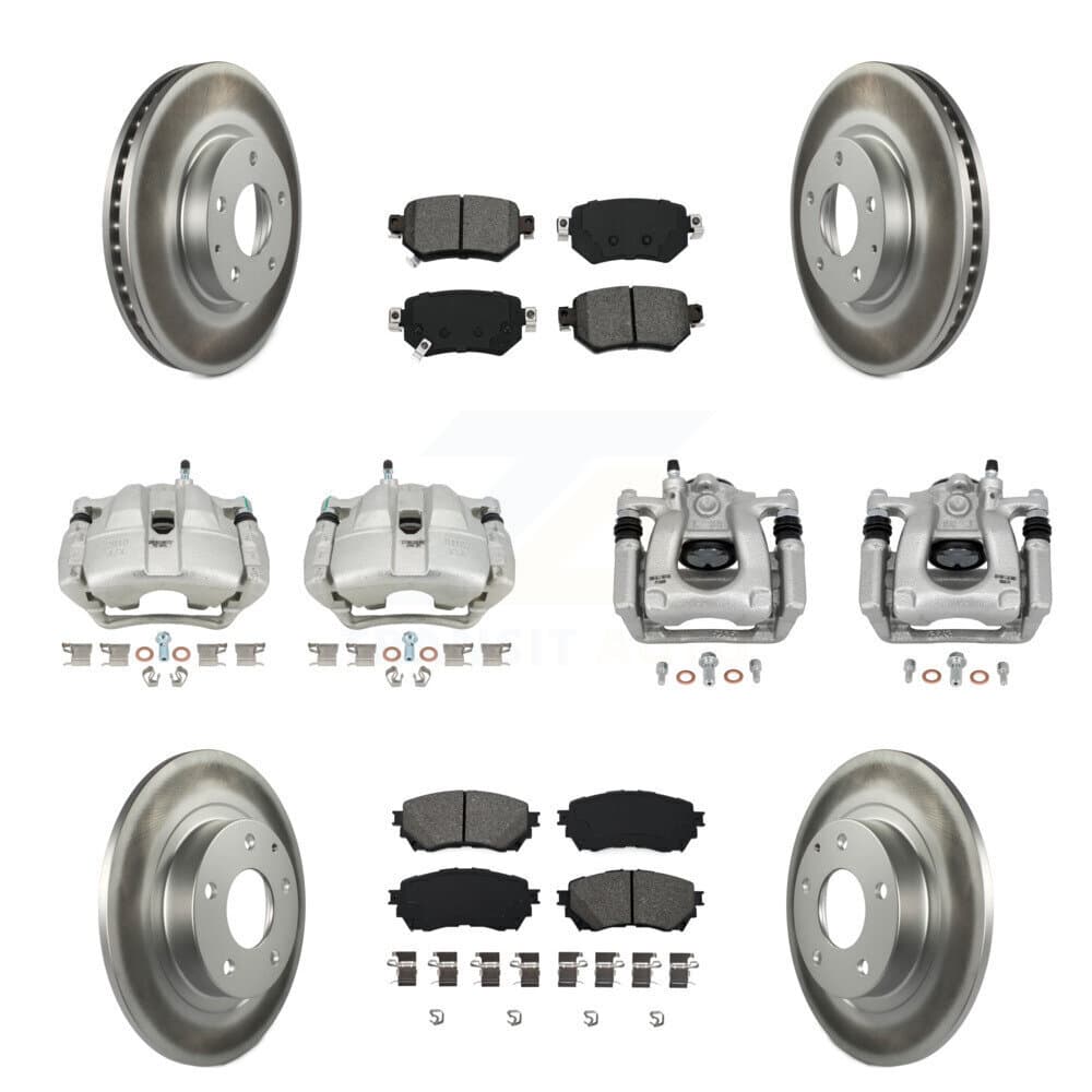 Transit Auto - KCG-101019S - Front and Rear Disc Brake Kits image 1