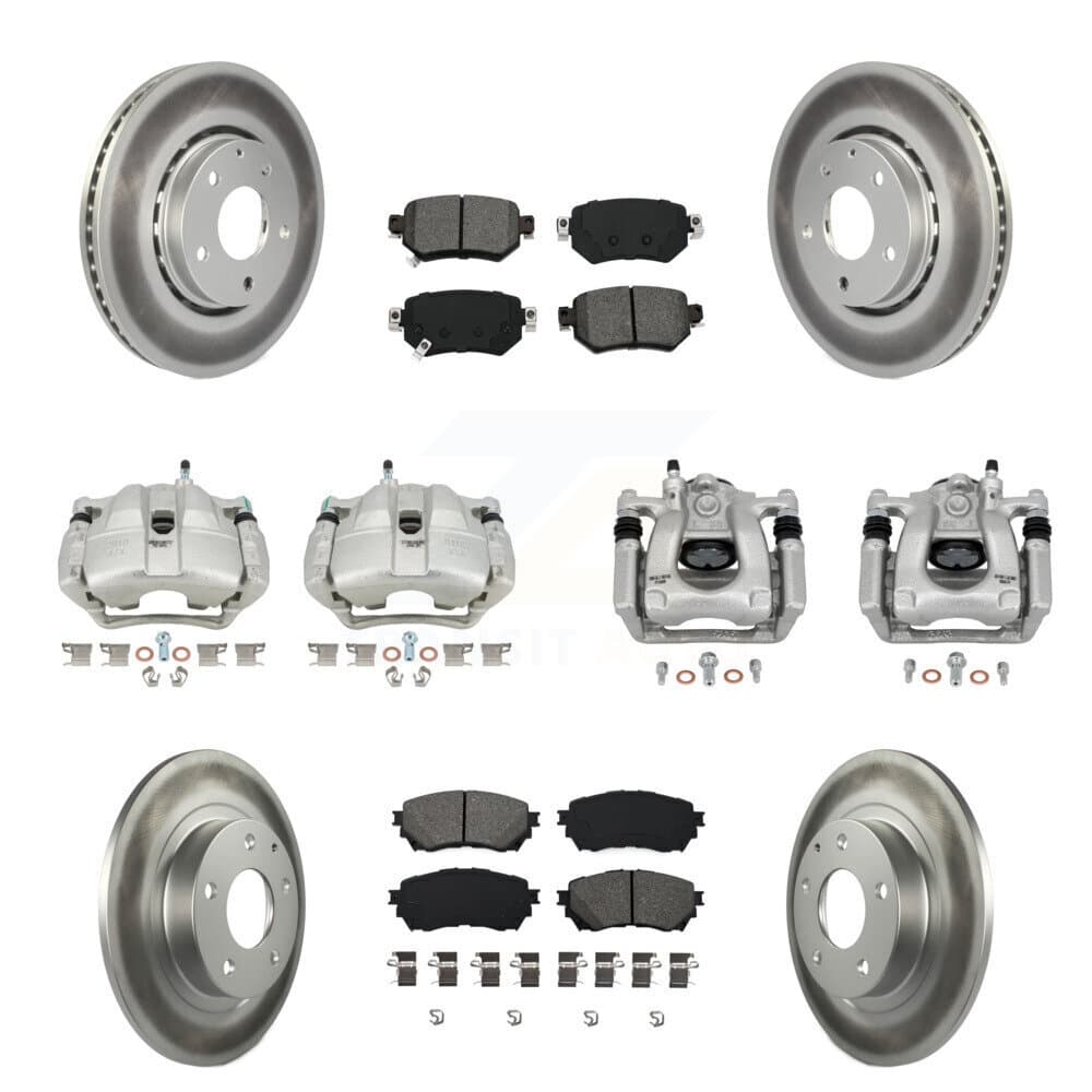 Transit Auto - KCG-101020S - Front and Rear Disc Brake Kits image 1