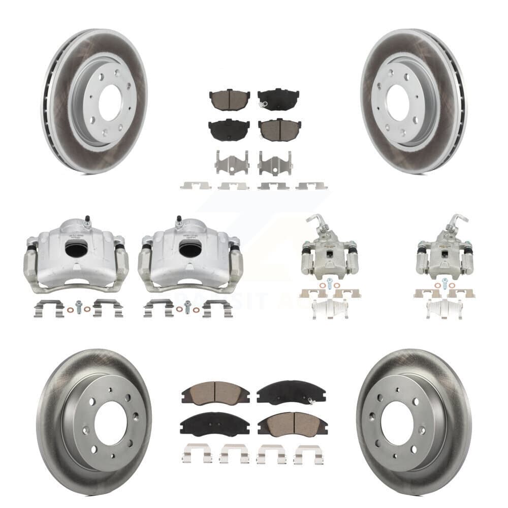 Transit Auto - KCG-101023C - Front and Rear Disc Brake Kits image 1